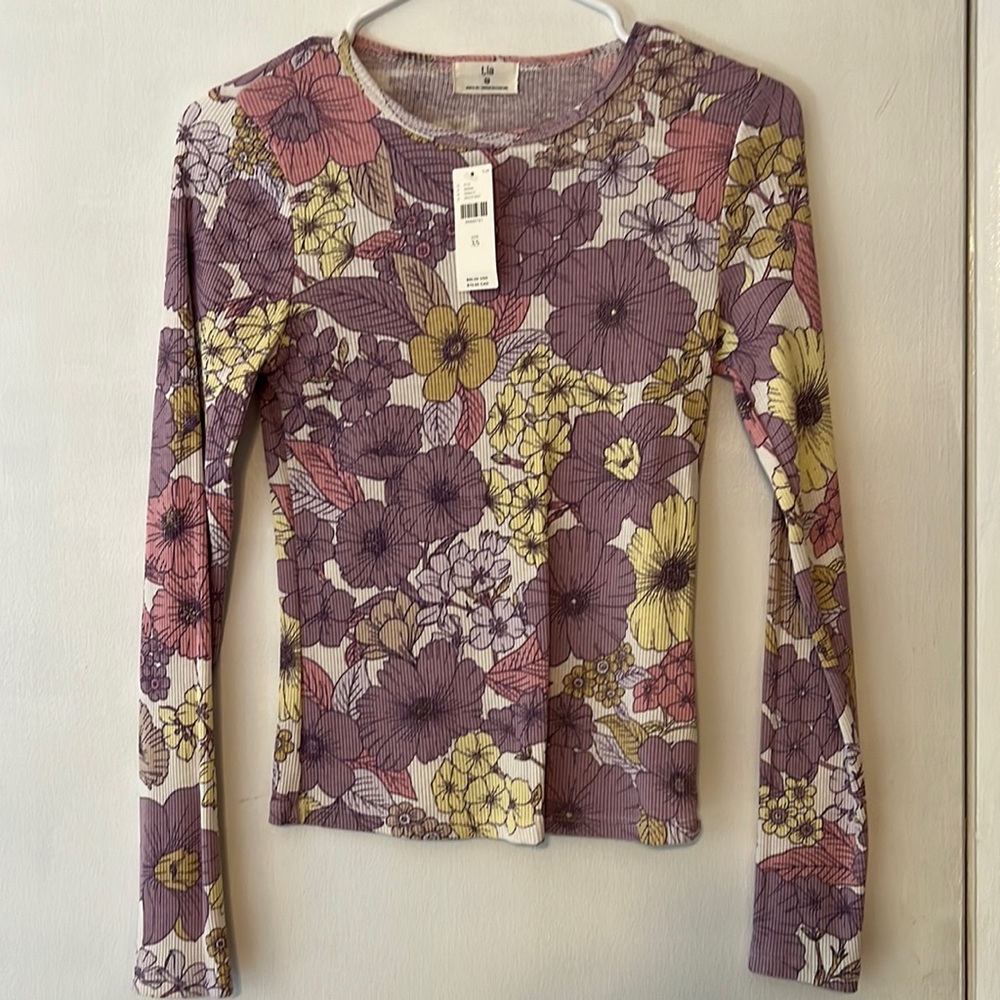 Anthropologie :: t.la long sleeve ribbed shirt